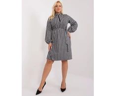 Suknelė-LK-SK-509476.28P-pilka-juoda