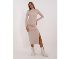 Suknelė-LK-SK-509642.02-smėlio spalvos
