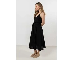 Suknelė moterims elegantiška juodos spalvos