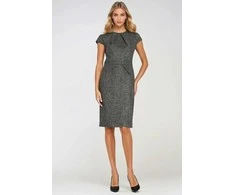 Suknelė moteriška pilka elegantiška Nife