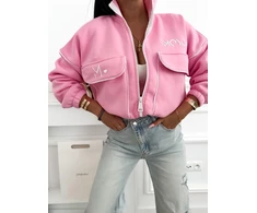 Suknelė Pink Džemperis Premium Mojo Rožinė