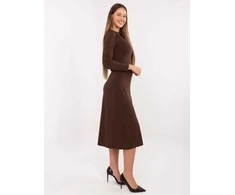 Suknelė ruda Makadamia – elegancijai ir šilumai rudens sezonu.