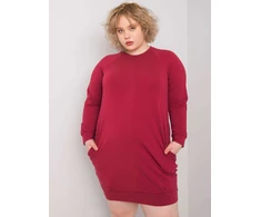 Suknelė-RV-SK-6296.99-bordo