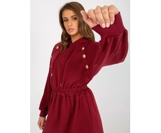 Suknelė-RV-SK-8336.12P-bordo