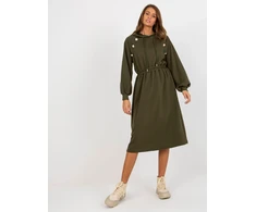 Suknelė-RV-SK-8336.12P-khaki