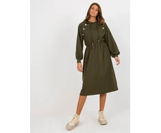 Suknelė-RV-SK-8336.12P-khaki