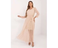 Suknelė smėlio spalvos IT SK – elegancijai ir komfortui kasdien.
