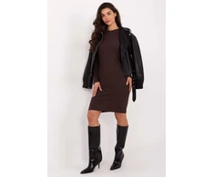 Suknelė smėlio spalvos Rue Paris 220431 – elegantiškas pasirinkimas