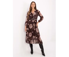 Suknelė Sukienka-IT-SK-11389.27P-ruda