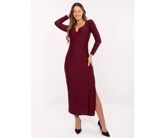 Suknelė Sukienka-IT-SK-21619.97-bordinė