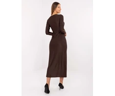 Suknelė Sukienka-IT-SK-21619.97-ciemny ruda