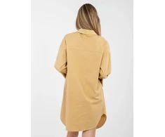 Suknelė Sukienka-IT-SK-FL6071.70-camelowy
