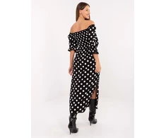 Suknelė Sukienka-LK-SK-510095-1.28-juoda-balta