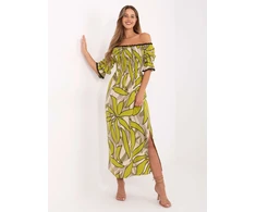 Suknelė Sukienka-LK-SK-510095.89-khaki