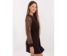 Suknelė Sukienka-MI-SK-67634.99-ciemny ruda