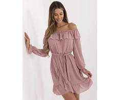 Suknelė Sukienka-TW-SK-BI-1203.72P-ciemny rožinė