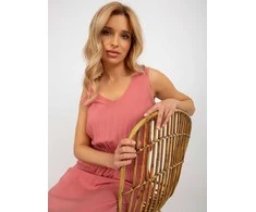Suknelė tamsiai rožinė