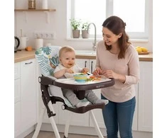Sulankstoma maitinimo kėdutė vaikams su žaislais, ECOTOYS