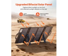 VEVOR 100W bifacial saulės panelė N-Type 16BB