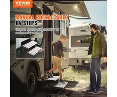 VEVOR Dviejų pakopų RV laiptai