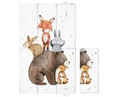 CEBA 307-000-783 Sulankstomas vystymo kilimėlis didelis 50x80 Basic Forest Friends