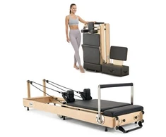 VEVOR Sulankstomas medinis pilates treniruoklis namams