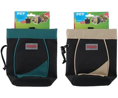 Other Brand Foldable Treat Pouch for Pets (Brown)