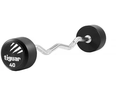 Sulaužytas tiguar PU štangos svoris 40 kg TI-WLBPU040