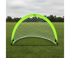 Smj Sulenkiama futbolo treniruočių vartai – neono žalia (M) 120x80x80 cm