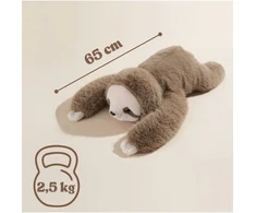 Sunkusis pliušinis tinginys Woopie, 2,5kg, įvairiaspalvis