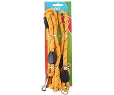 Other Brand 150 cm pavadėlis + 45 cm collar (yellow)