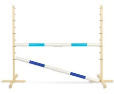 Šuolių kliūtis Hobby Horse 160 cm šviesiai mėlyna ir mėlyna