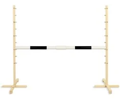 Šuolių kliūtis Hobby Horse su juoda sija, 160 cm