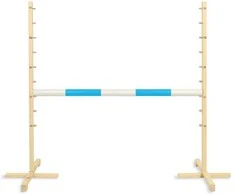 Šuolių kliūtis medinė šviesiai mėlyna 120 cm