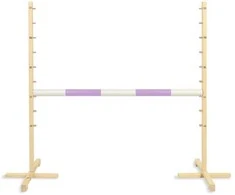 Šuolių kliūtis vaikiška su violetine kartimi 120 cm