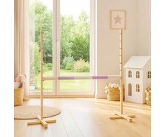 Šuolių kliūtis vaikiška su violetine kartimi 120 cm