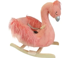 Supamas arkliukas su garsais - Flamingas