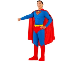Supermeno kostiumas vyrams – DC Comics
