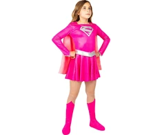 Supermerginos kostiumas mergaitėms – Supermeno