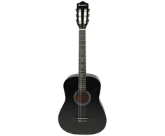 SUPRIMO CGS3 BK - classical guitar 4/4, juodas