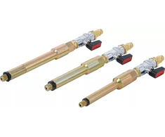 SUSPAUSTO ORO ADAPTERIŲ RINKINYS KAITINIMO ŽVAKIŲ ANGOMS | M8 X 1,0, M10 X 1,0, M10 X 1,25 | 3 VNT. (9519)