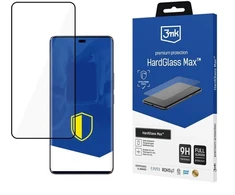 Sustiprintas viso ekrano grūdintas stiklas 3mk HardGlass Max Juodas skirtas Honor Magic7 Lite