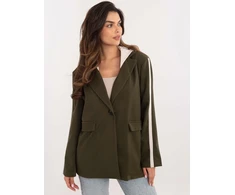 Švarkas moterims -DHJ-MA-A8398.14X-khaki