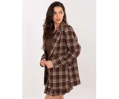 Švarkas moterims -IT-MA-25850.63-ruda