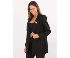 Švarkas moterims -IT-MA-FL8315.85-juoda