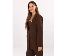 Švarkas moterims -IT-MA-FL8315.85-ruda