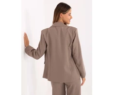 Švarkas moterims -IT-MA-FL8391.87-ciemny bezowy
