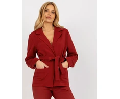 Švarkas moterims -LK-MA-507798.51P-bordo