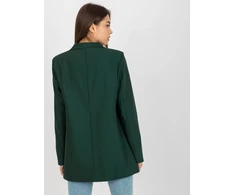 Švarkas moterims LK-MA-509286-3.01P-tamsiai žalia
