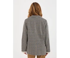 Švarkas moterims -LK-MA-510149.93-juoda-geltona
